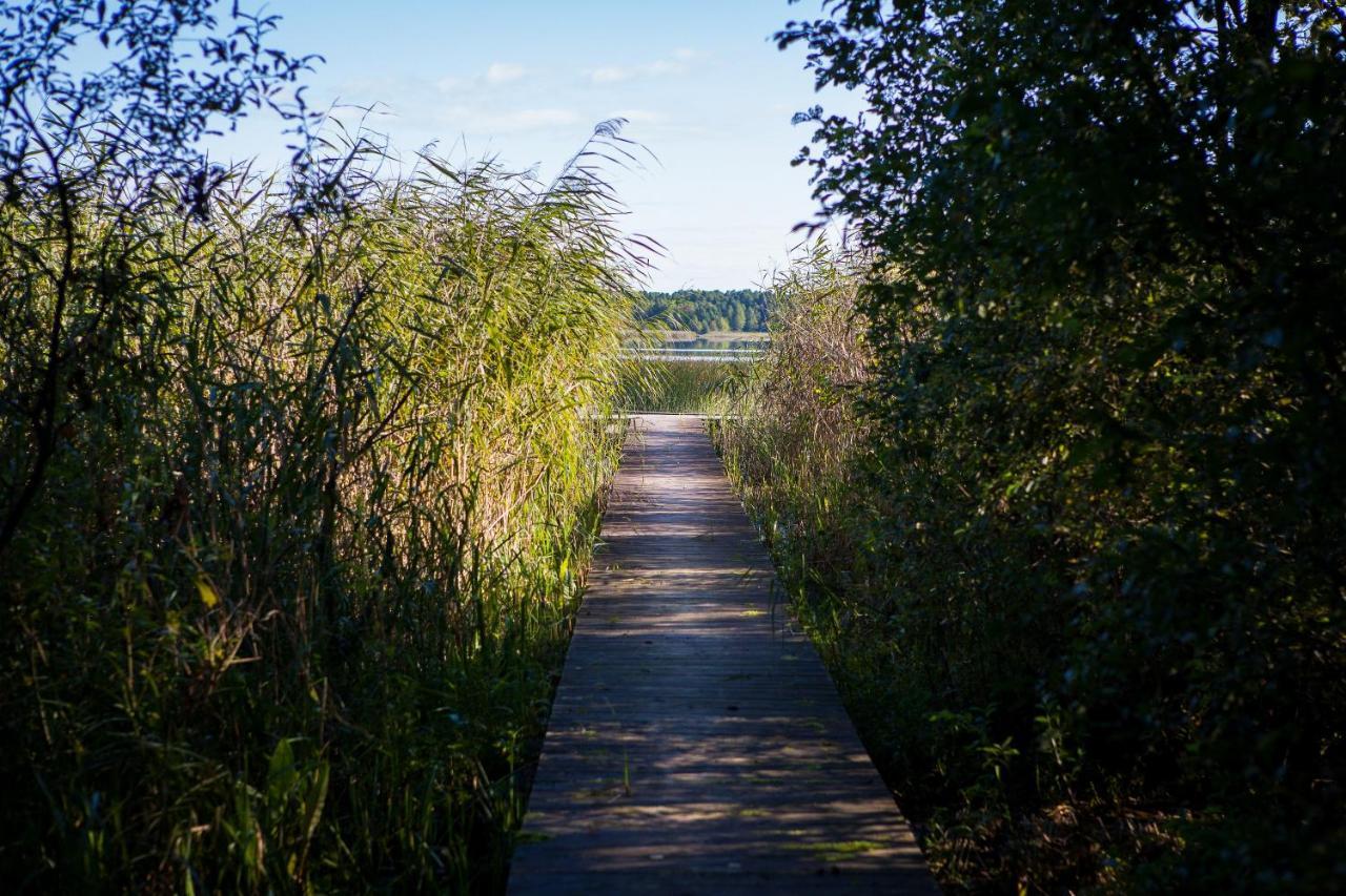 Saski Zakatek, Wakacje W Bajkowym Domku!!! Mazury, Sauna, Jezioro, Pomost, Sasek Maly Exteriör bild