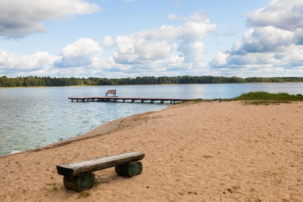 Saski Zakatek, Wakacje W Bajkowym Domku!!! Mazury, Sauna, Jezioro, Pomost, Sasek Maly Exteriör bild