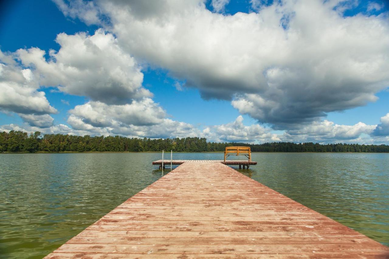 Saski Zakatek, Wakacje W Bajkowym Domku!!! Mazury, Sauna, Jezioro, Pomost, Sasek Maly Exteriör bild