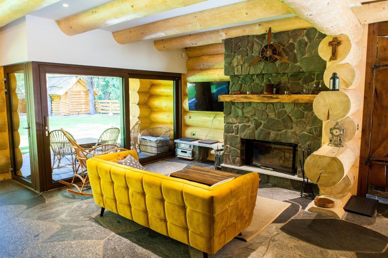 Saski Zakatek, Wakacje W Bajkowym Domku!!! Mazury, Sauna, Jezioro, Pomost, Sasek Maly Exteriör bild