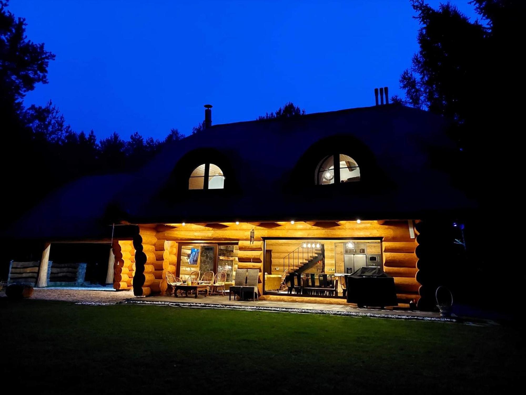 Saski Zakatek, Wakacje W Bajkowym Domku!!! Mazury, Sauna, Jezioro, Pomost, Sasek Maly Exteriör bild