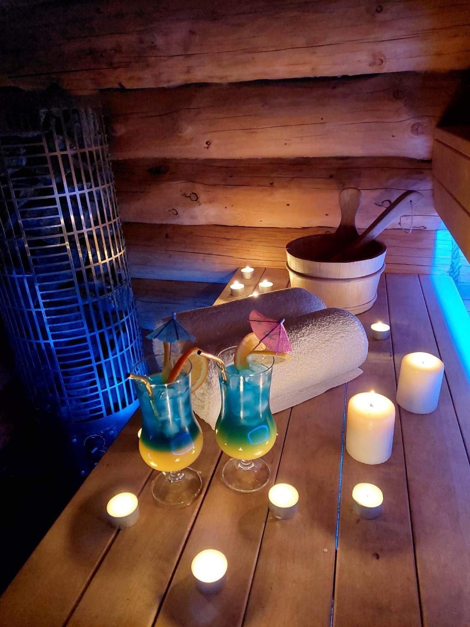 Saski Zakatek, Wakacje W Bajkowym Domku!!! Mazury, Sauna, Jezioro, Pomost, Sasek Maly Exteriör bild